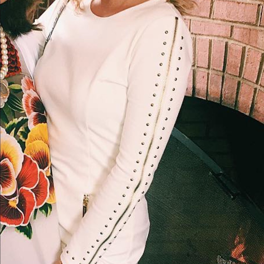 Michael Kory white dress